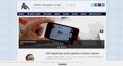 Desktop Screenshot of abogados-herencias.com